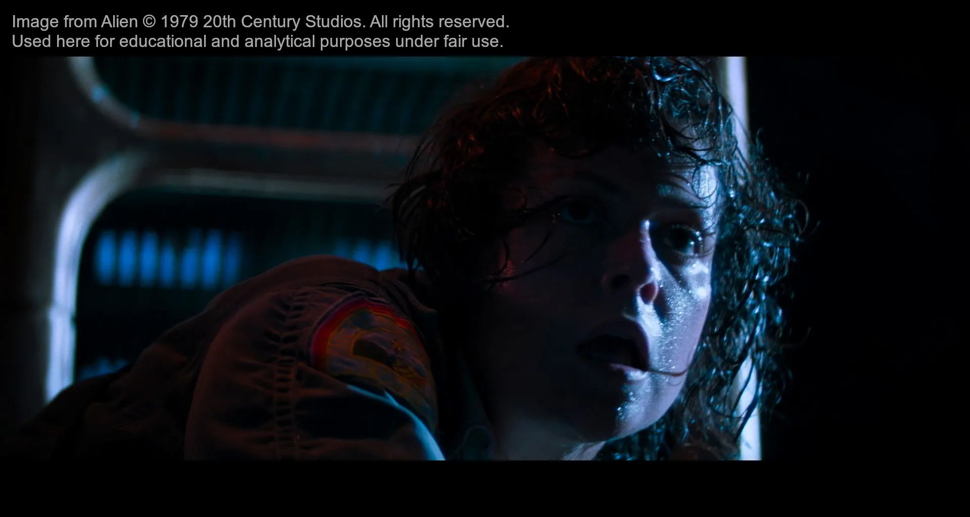 Alien - contrast of value