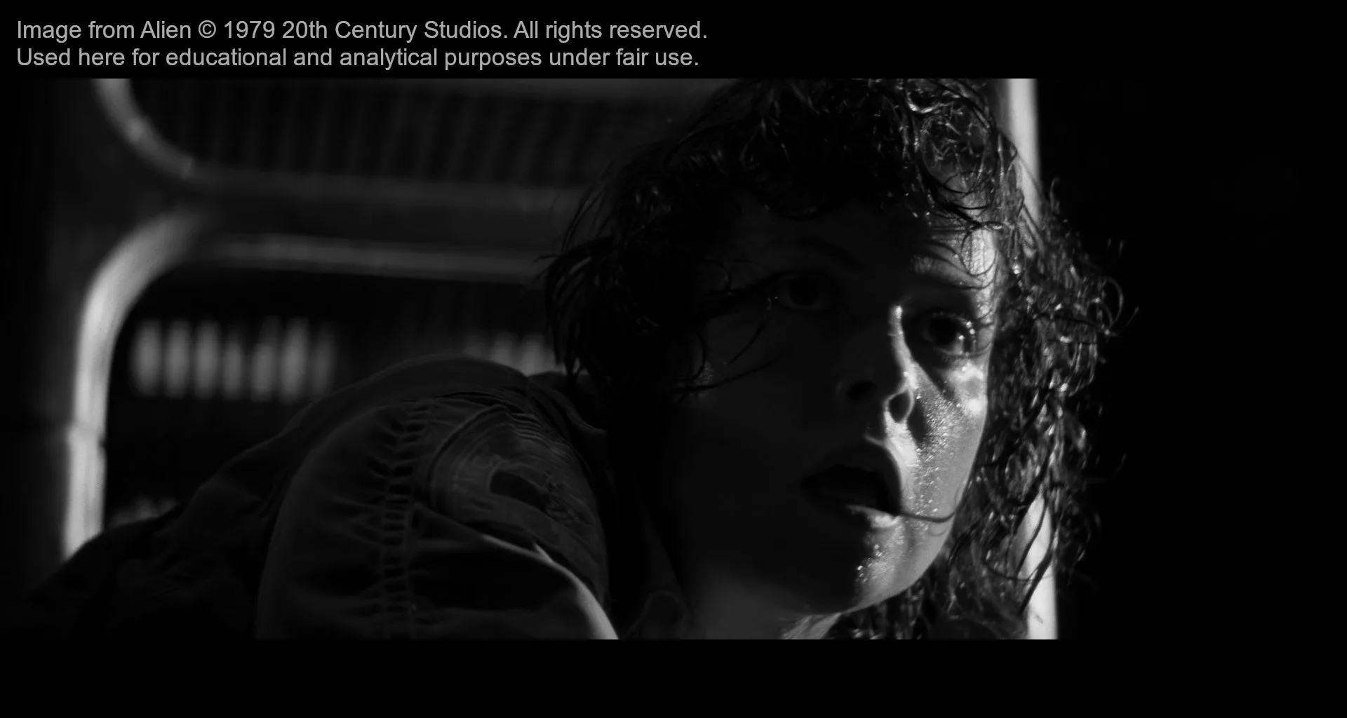 Alien - luminance analysis