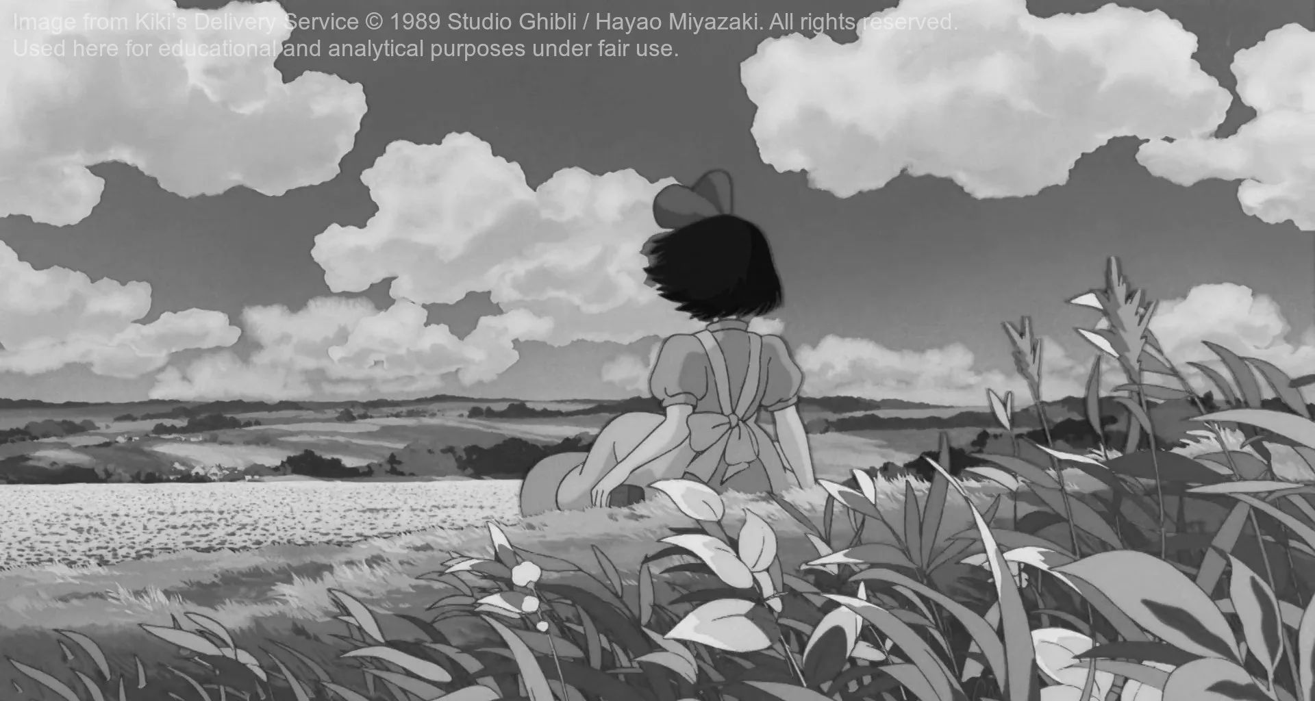 Kiki's Delivery Service - luminance analysis